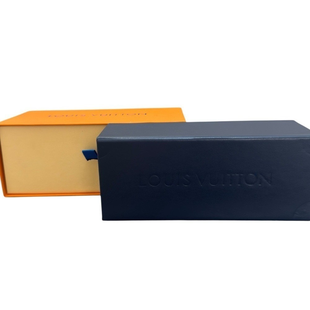 NWT Louis Vuitton Navy Blue Eyewear Sunglasses Case 3 - Picture 2 of 7